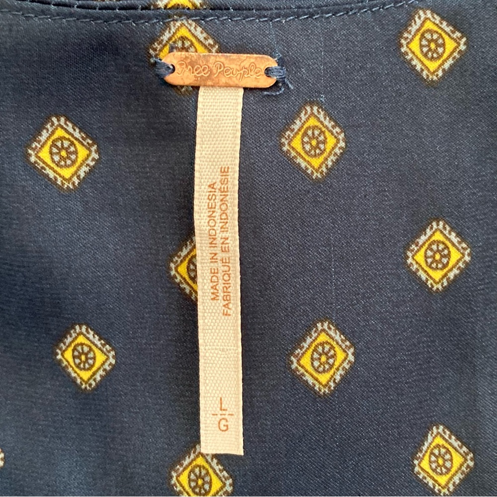 Free People Morning in Marrakesh Blouse Top - Picture 9 of 9